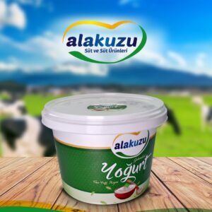 alakuzu tam yağlı süzme kova yoğurt 2 kg