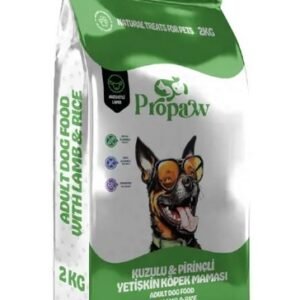 2 kg kuzu etli yetişkin köpek maması